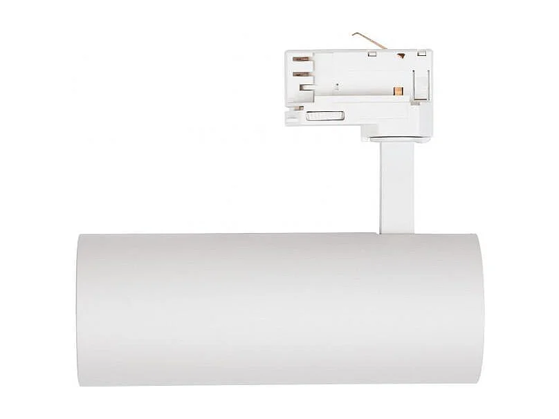 Spot LED sur Rail Triphasé 30W Bertha  Blanc 6000K Blanc froid