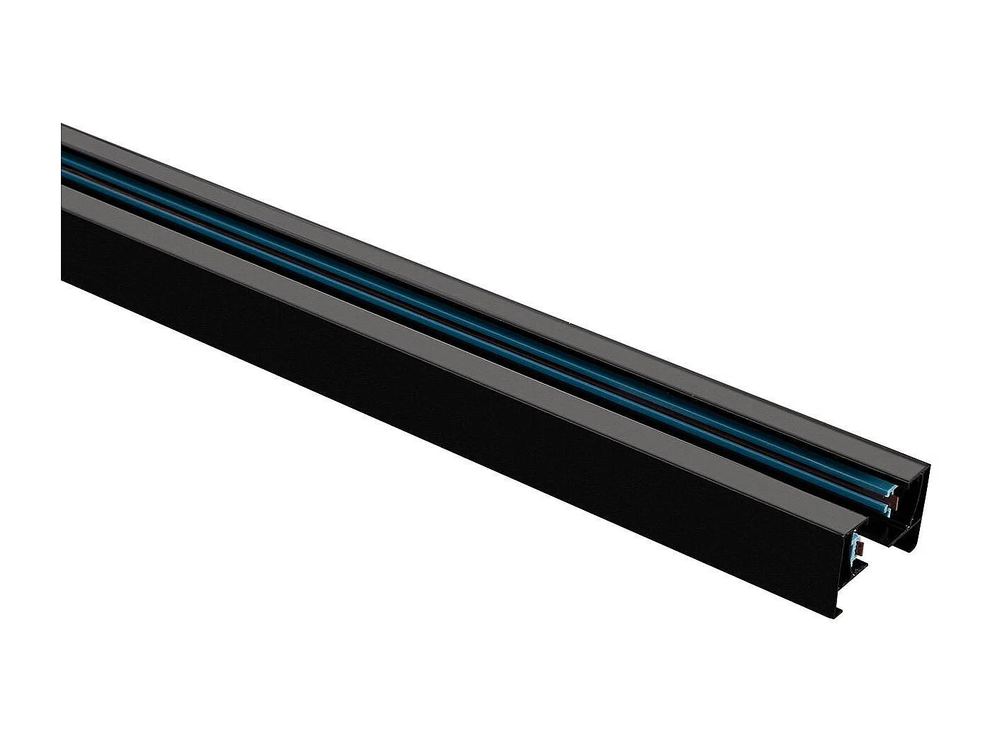Rail Monophasé UltraPower 1 Mètre pour Spots LED  Noir