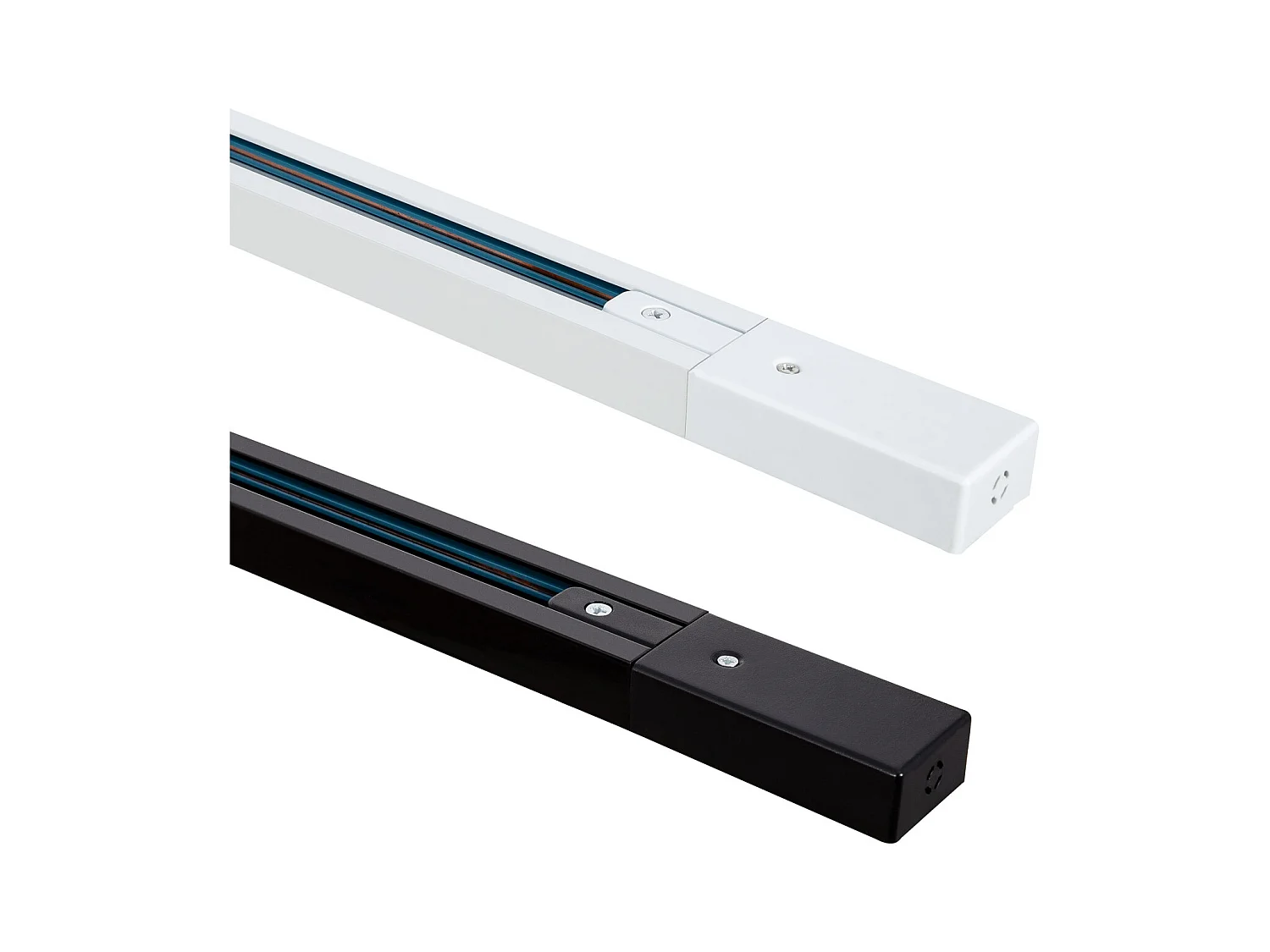 Rail Monophasé UltraPower 1 Mètre pour Spots LED  Noir