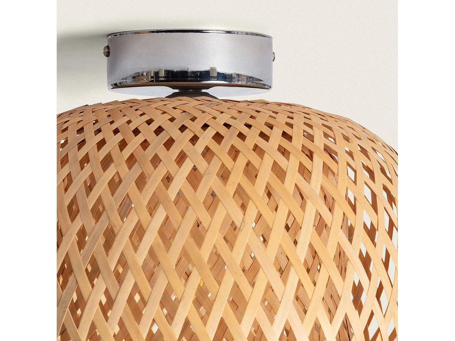 Lámpara de Techo Bambú Kea Natural