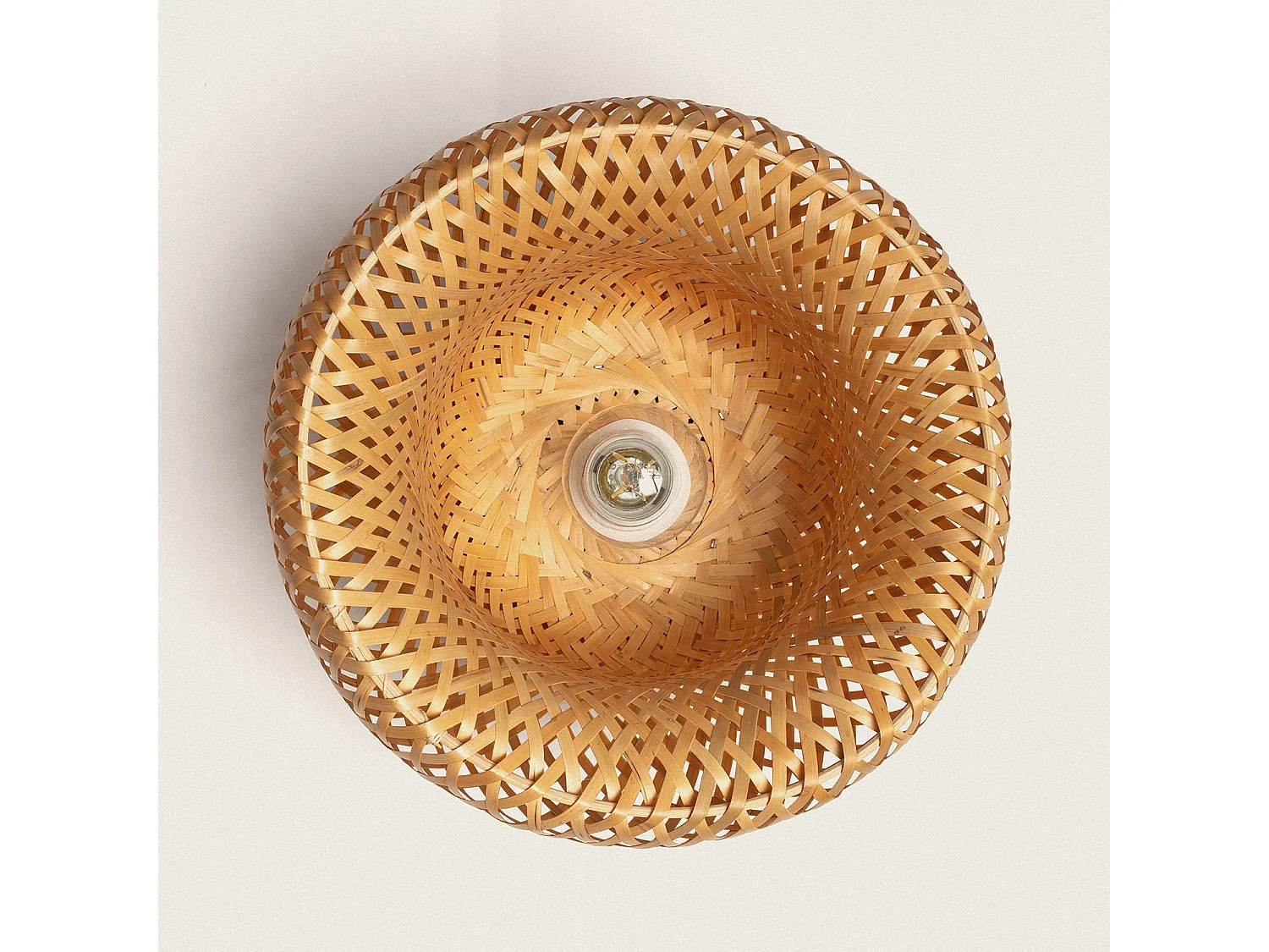 Lámpara de Techo Bambú Kea Natural