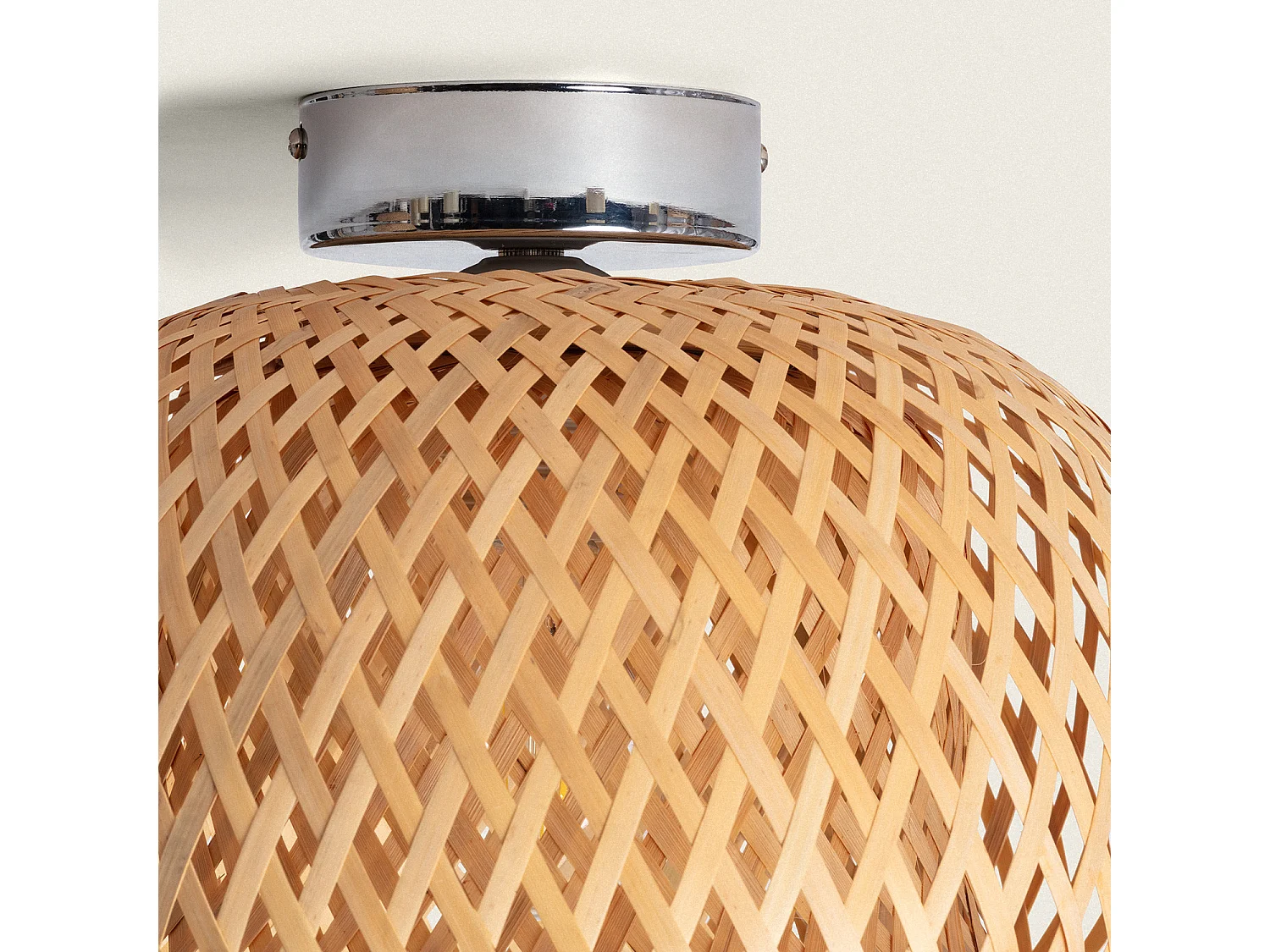 Lámpara de Techo Bambú Kea Natural