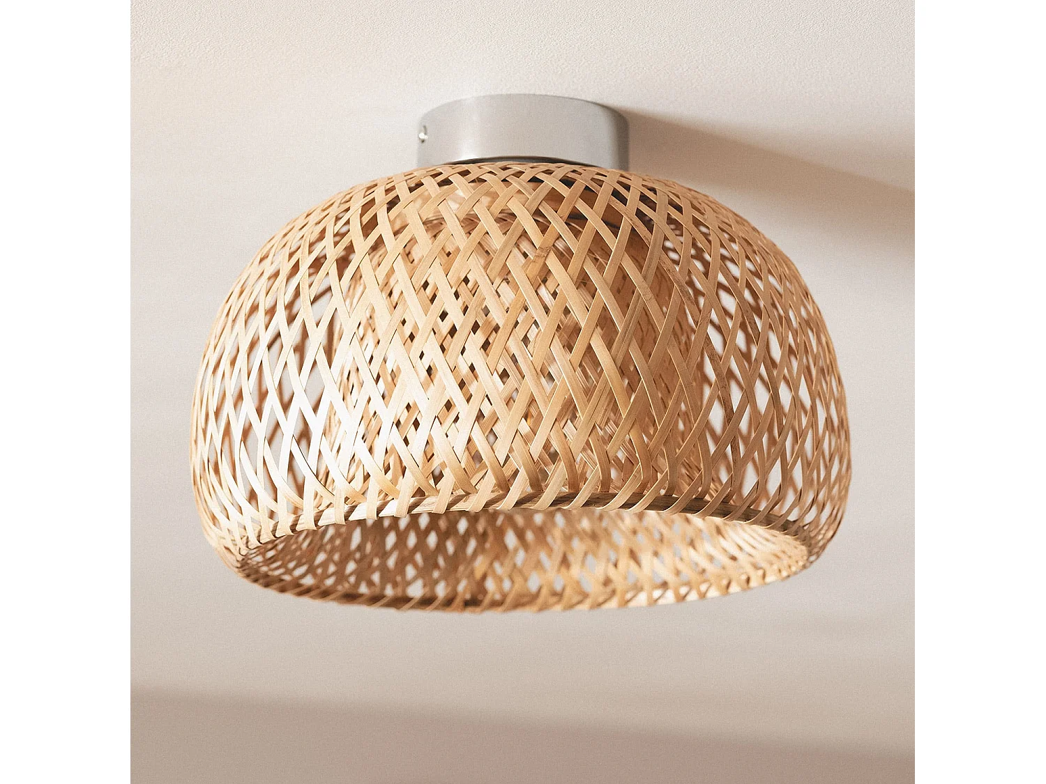 Lampada da Soffitto Bambú Kea Naturale