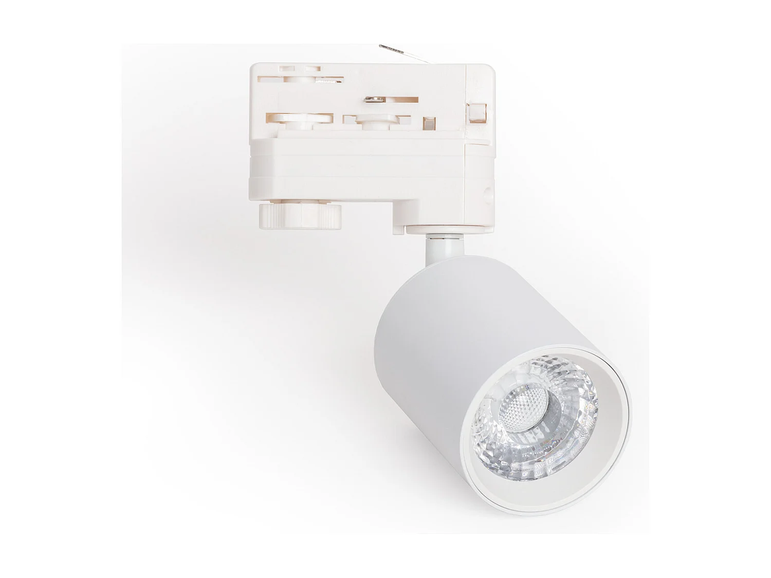 Spot LED sur Rail Triphasé 10W Dimmable Mallet Blanc 4000K Blanc neutre