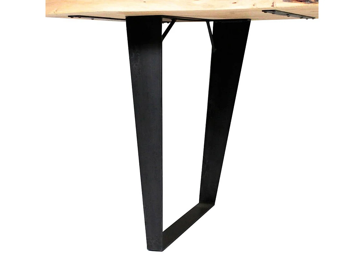 Table à manger en bois d'acacia 200 cm Tree