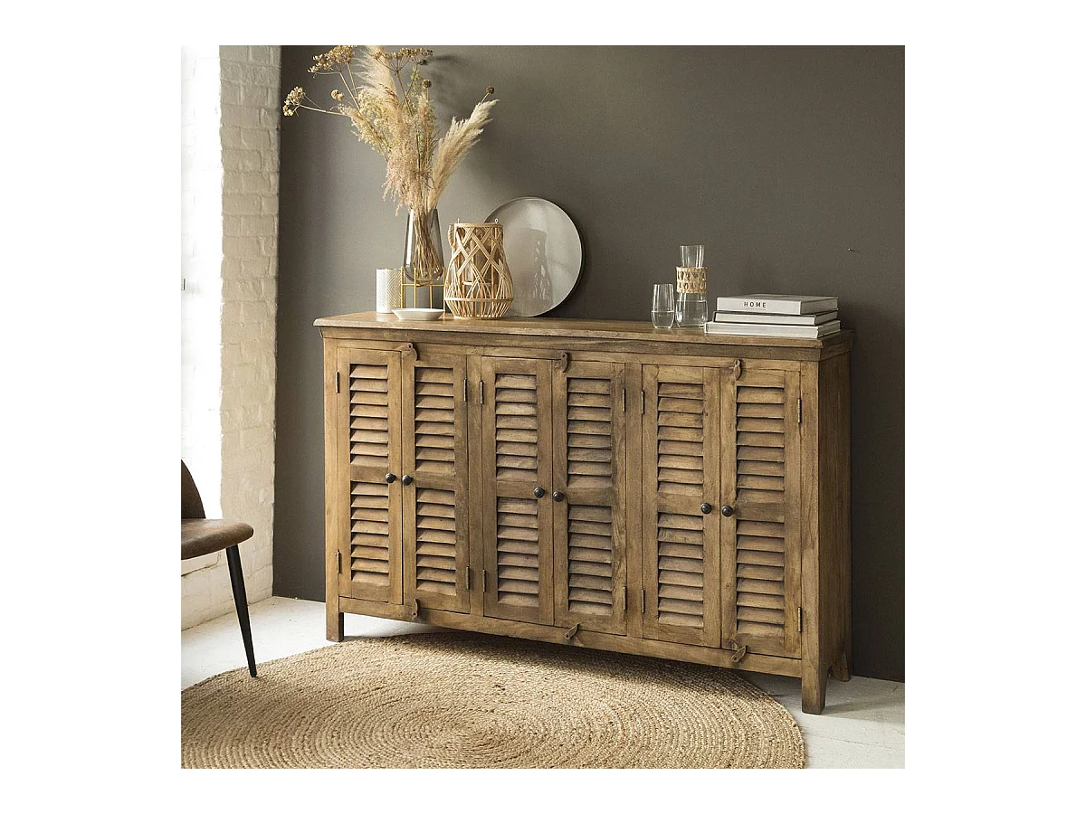 Buffet en bois recyclé Aubin