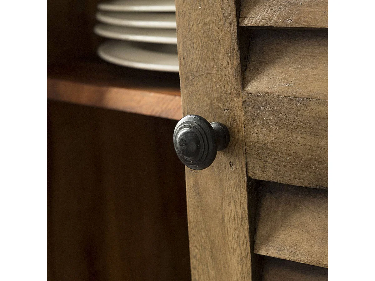 Buffet en bois recyclé 6 portes Aubin