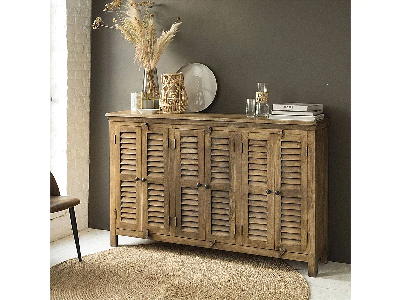 Buffet en bois recyclé Aubin