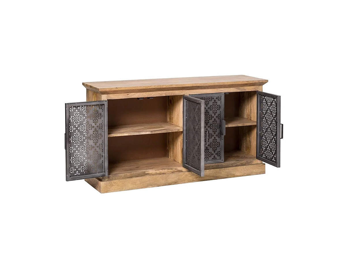 Buffet enfilade en bois de manguier Sahara