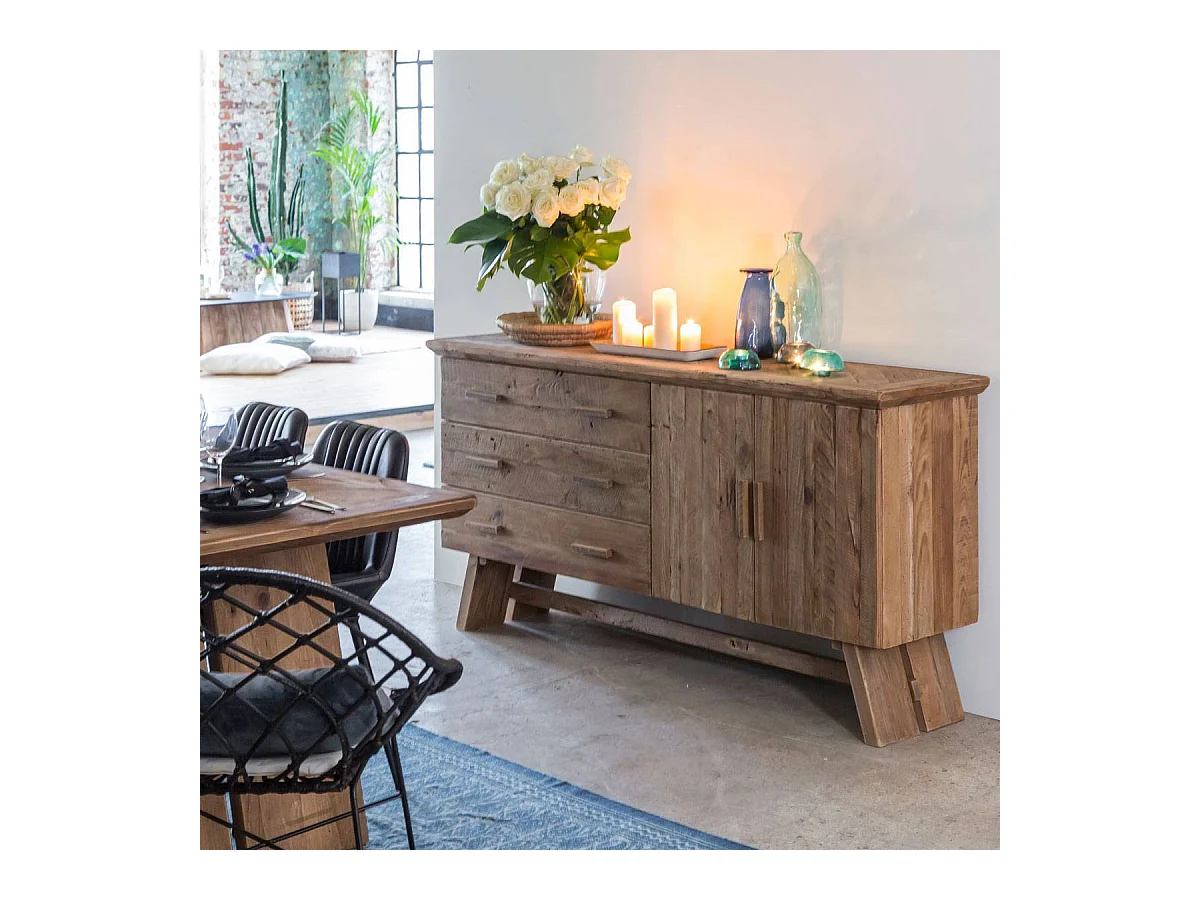 Buffet en bois recyclé Blaise