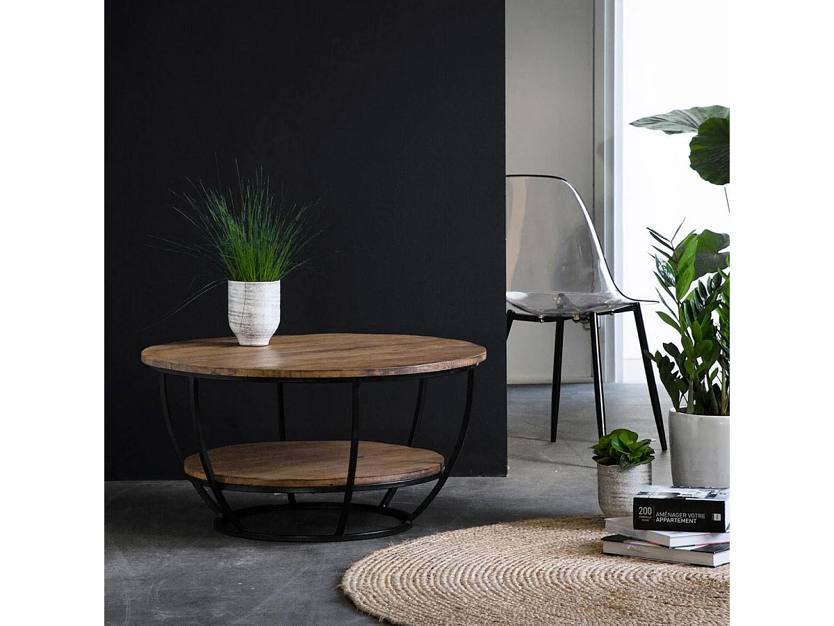 Table basse en bois de manguier Rita