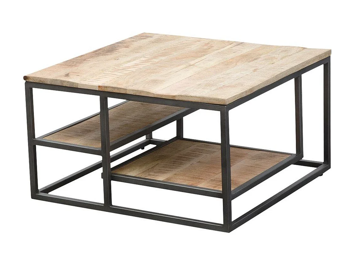 Table basse en bois de manguier Carolane