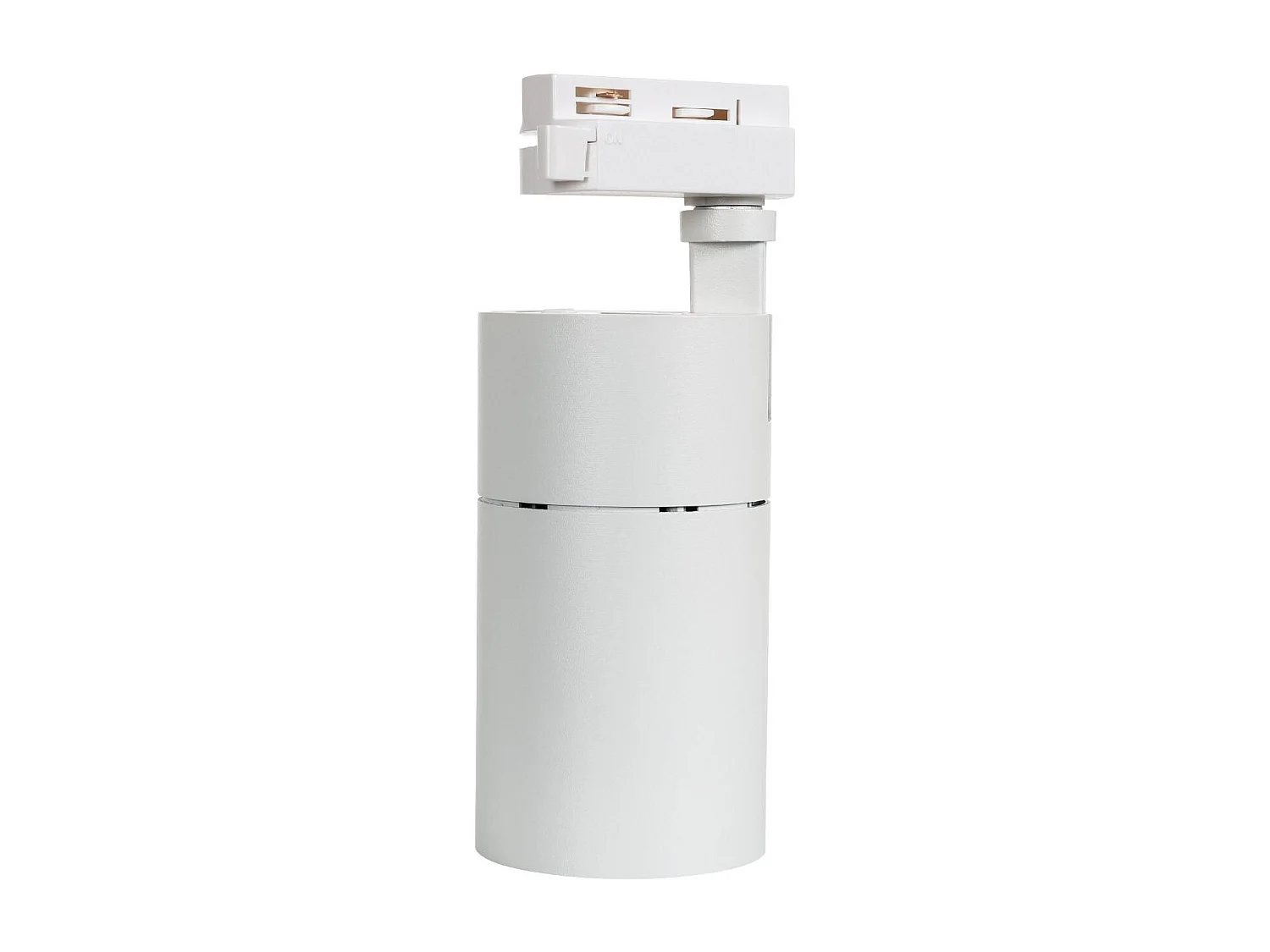 Spot LED sur Rail Monophasé 20W Mallet Dimmable Blanc 3000K Blanc chaud