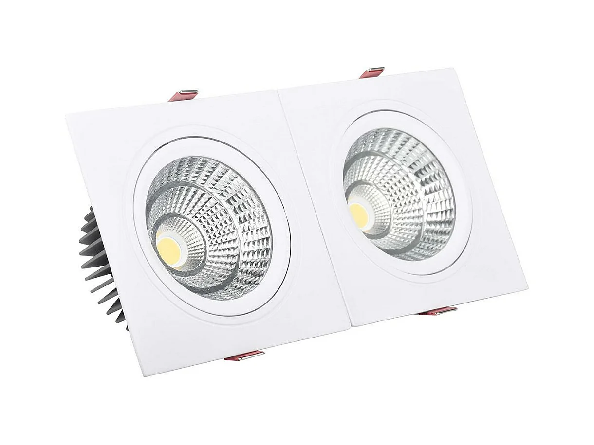 Downlight LED 10W Rettangolare Madison Foro 165x75mm 4000K Bianco Naturale