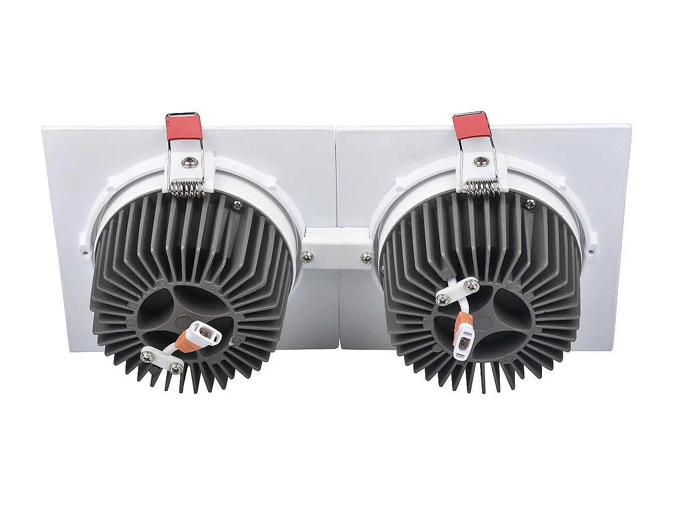 Spot Downlight LED 10W Rectangulaire Madison Coupe 165x75 mm 4000K Blanc neutre