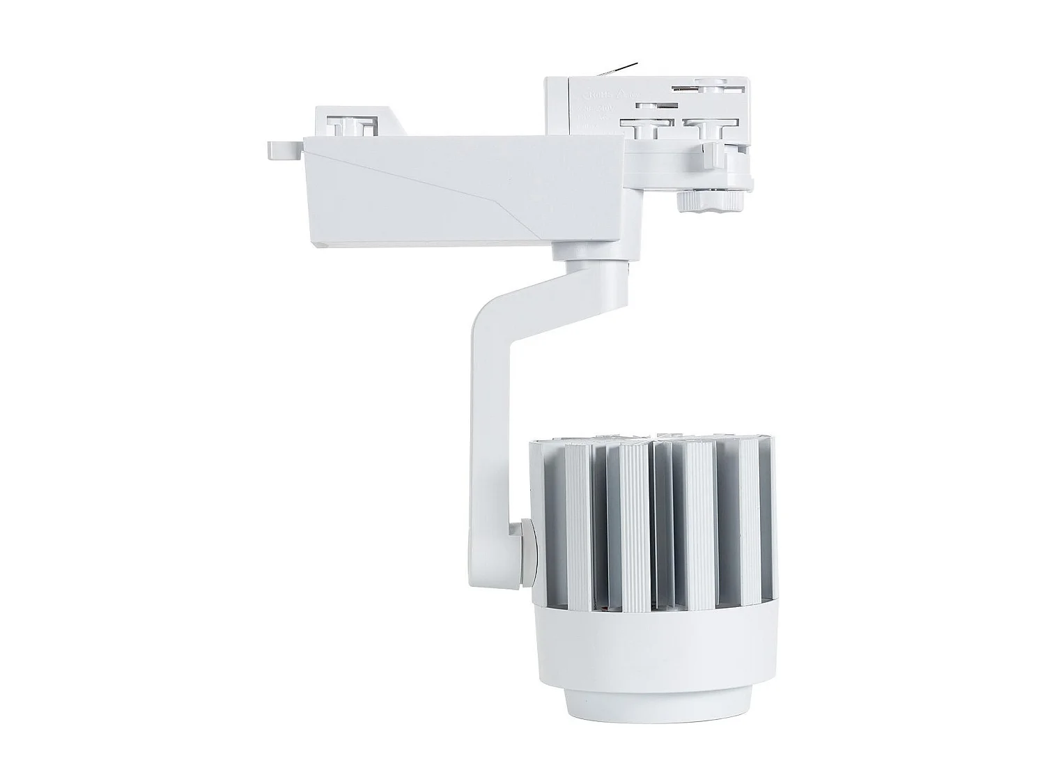 Spot LED sur Rail Triphasé 30W Dora Blanc 2700K Blanc chaud