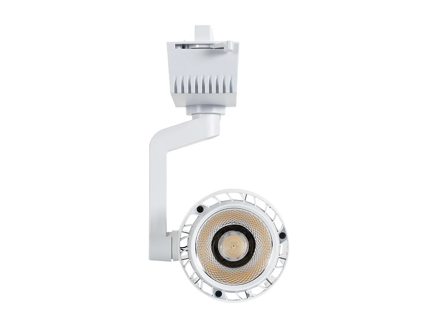 Spot LED sur Rail Triphasé 30W Dora Blanc 2700K Blanc chaud