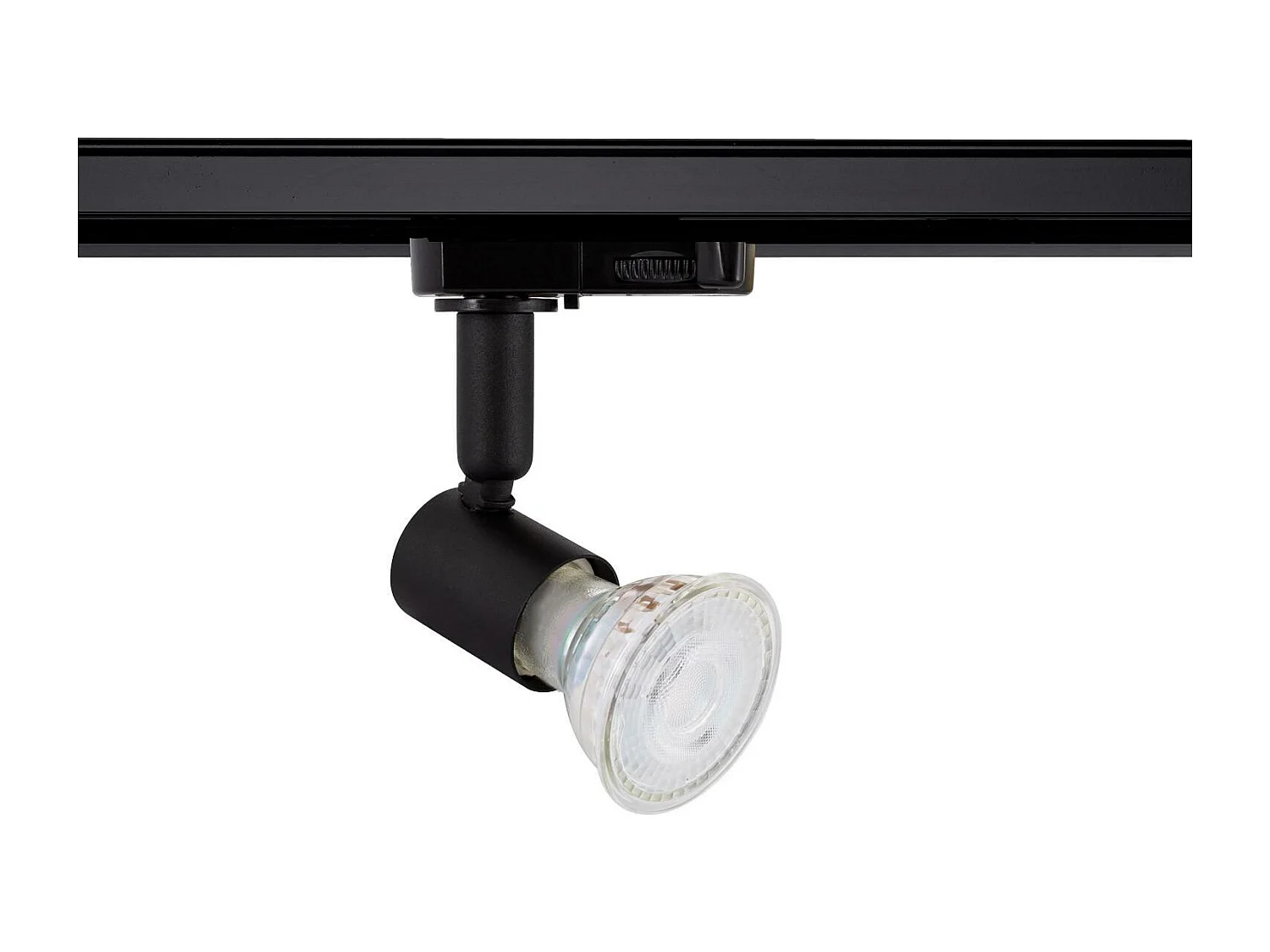 Spot à Douille sur Rail Triphasé Oasis pour Ampoule GU10 Blanc