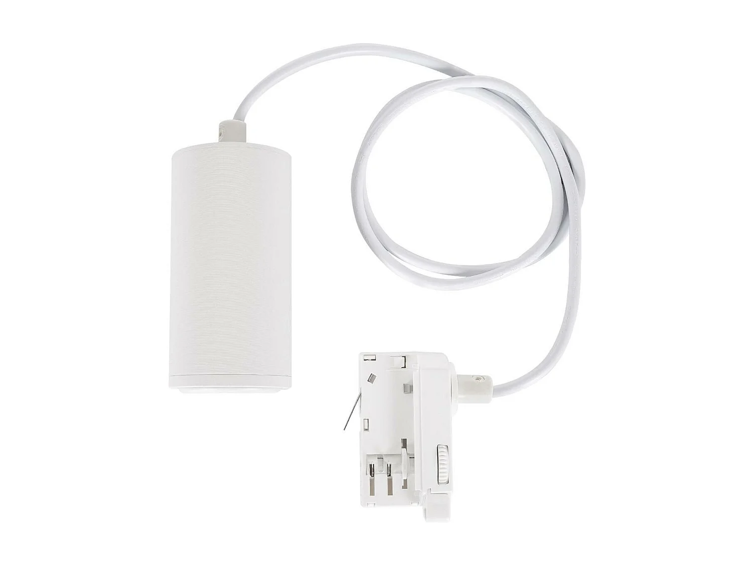 Suspension Cuarzo Multiangle 10-50º de Rail Triphasé pour Ampoule GU10  Blanc