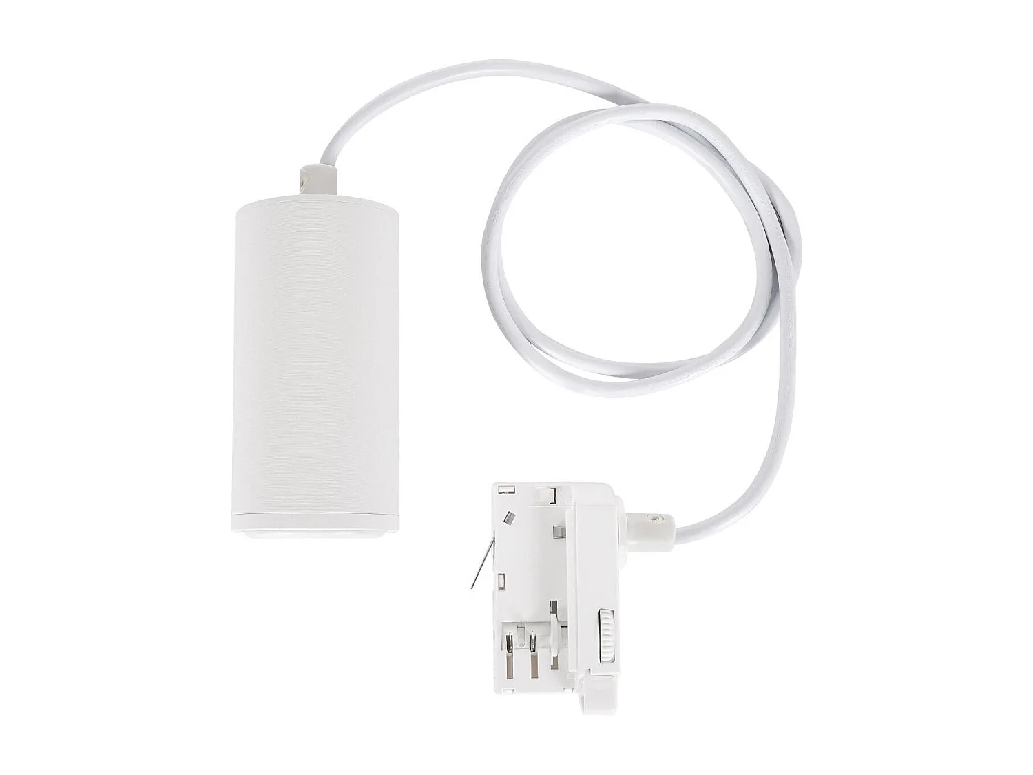 Suspension Cuarzo Multiangle 10-50º de Rail Triphasé pour Ampoule GU10  Blanc