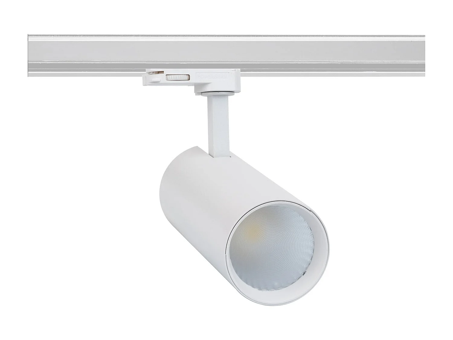 Spot LED sur Rail Triphasé 30W Bertha CCT Sélectionnable Blanc 3000K - 4000K - 6000K Sélectionnable (chaud-neutre-froid)