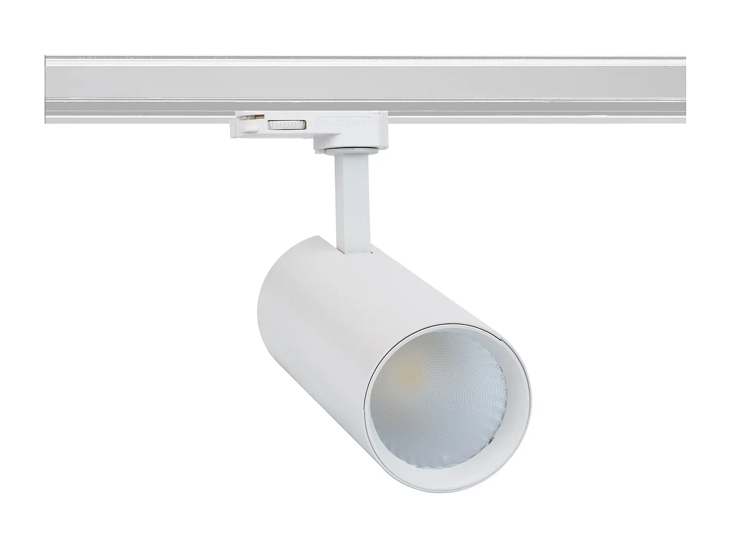Spot LED sur Rail Triphasé 30W Bertha CCT Sélectionnable Blanc 3000K - 4000K - 6000K Sélectionnable (chaud-neutre-froid)