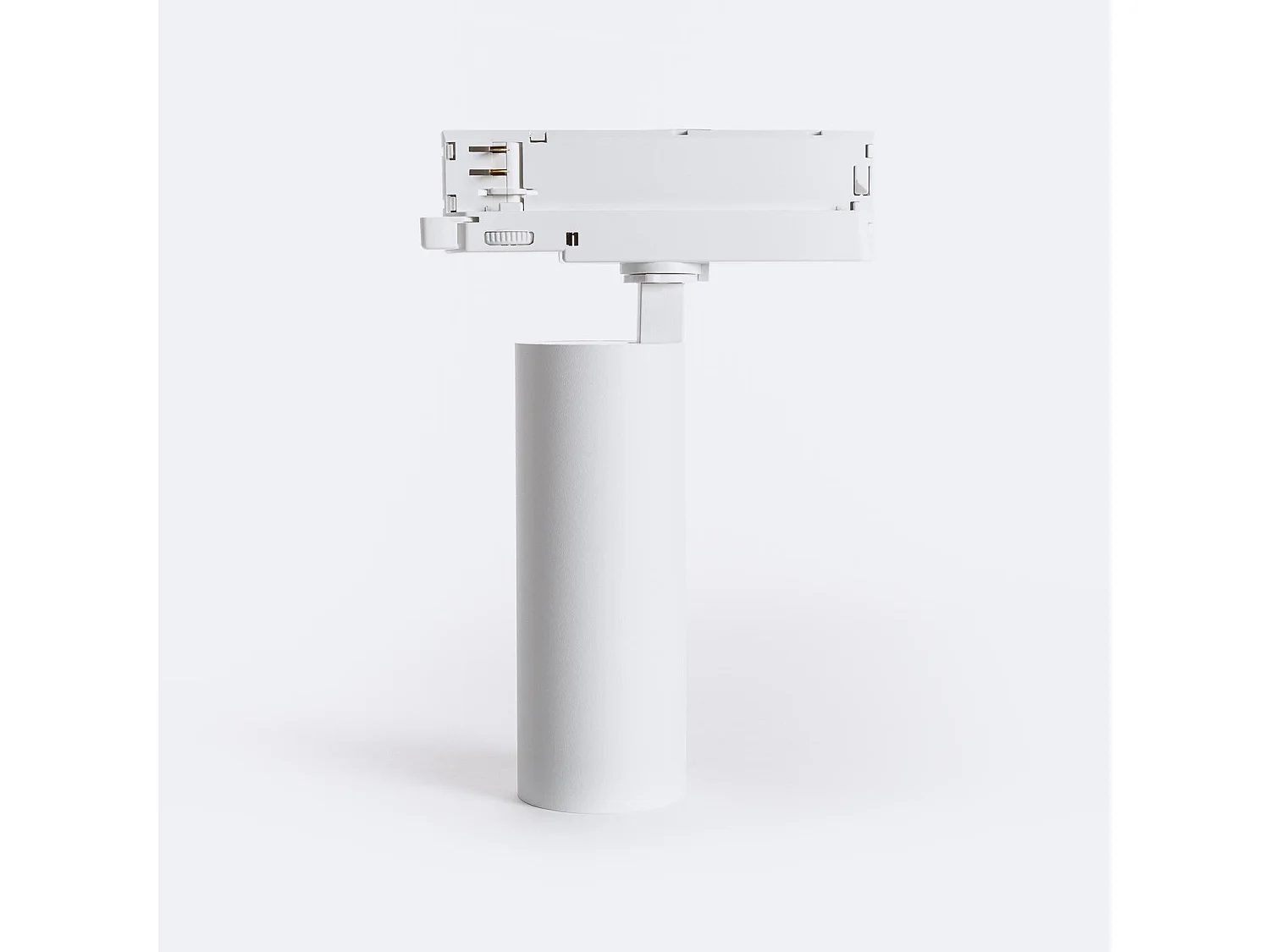 Spot LED sur Rail Triphasé 20W Carlo Blanc 5000K Blanc neutre
