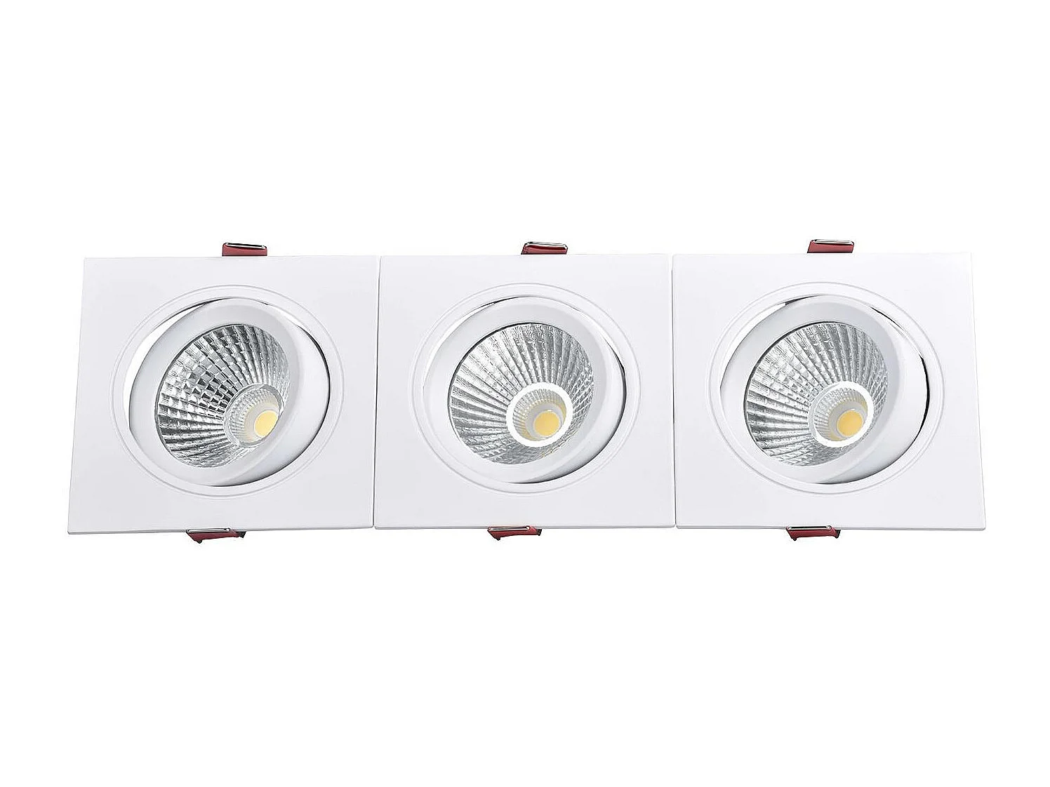 Foco Downlight LED 30W Rectangular Madison Corte 315x95 mm 3000K Blanco Cálido