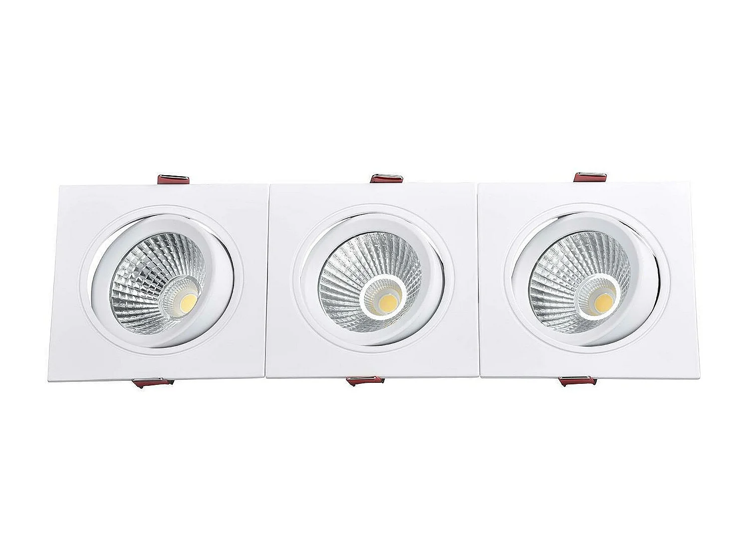 Foco Downlight LED 30W Rectangular Madison Corte 315x95 mm 3000K Blanco Cálido