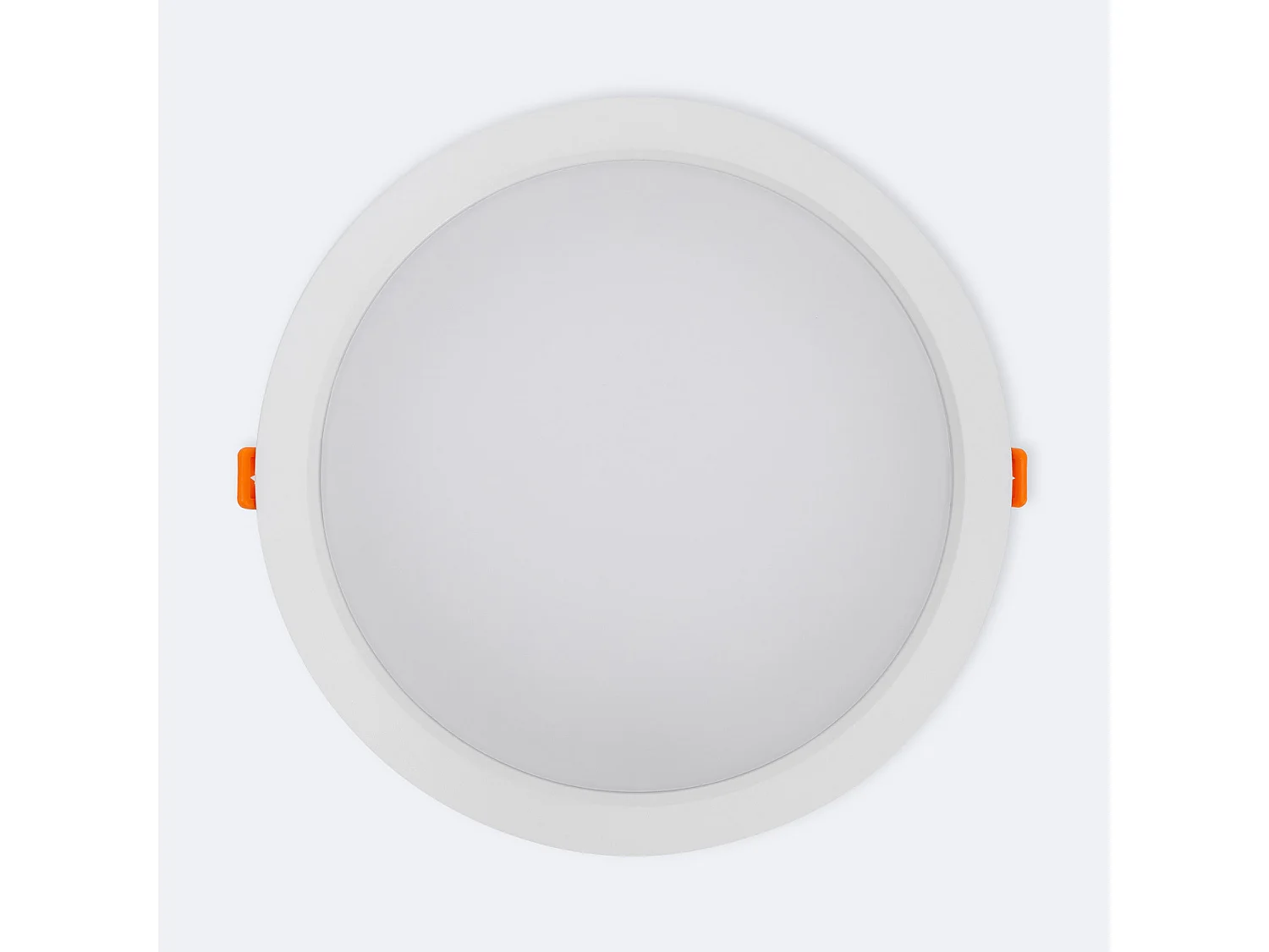 Downlight LED 24W Rond Chip  Aero 110 lm/W  Coupe Ø 200 mm 2700K Blanc chaud