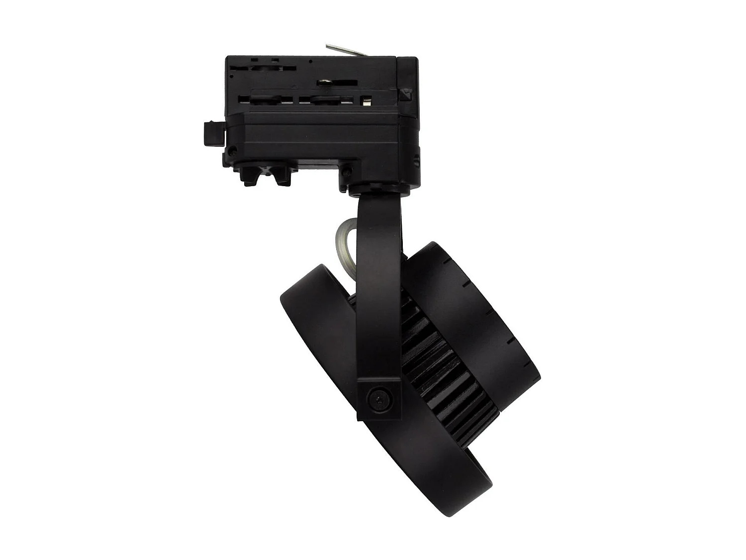 Spot LED sur Rail Triphasé CREE AR111 15W Dimmable Noir 2700K Blanc chaud