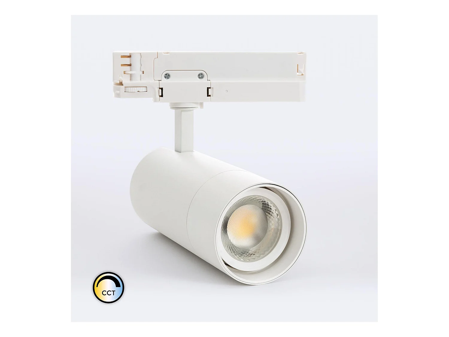Spot LED sur Rail Triphasé 30W Wild CCT Multiangle 24-60º Special Noir