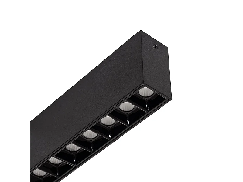 Spot Linéaire Optic LED en Saillie 270mm 16W CRI90 (UGR16) Blanc Neutre  4000K