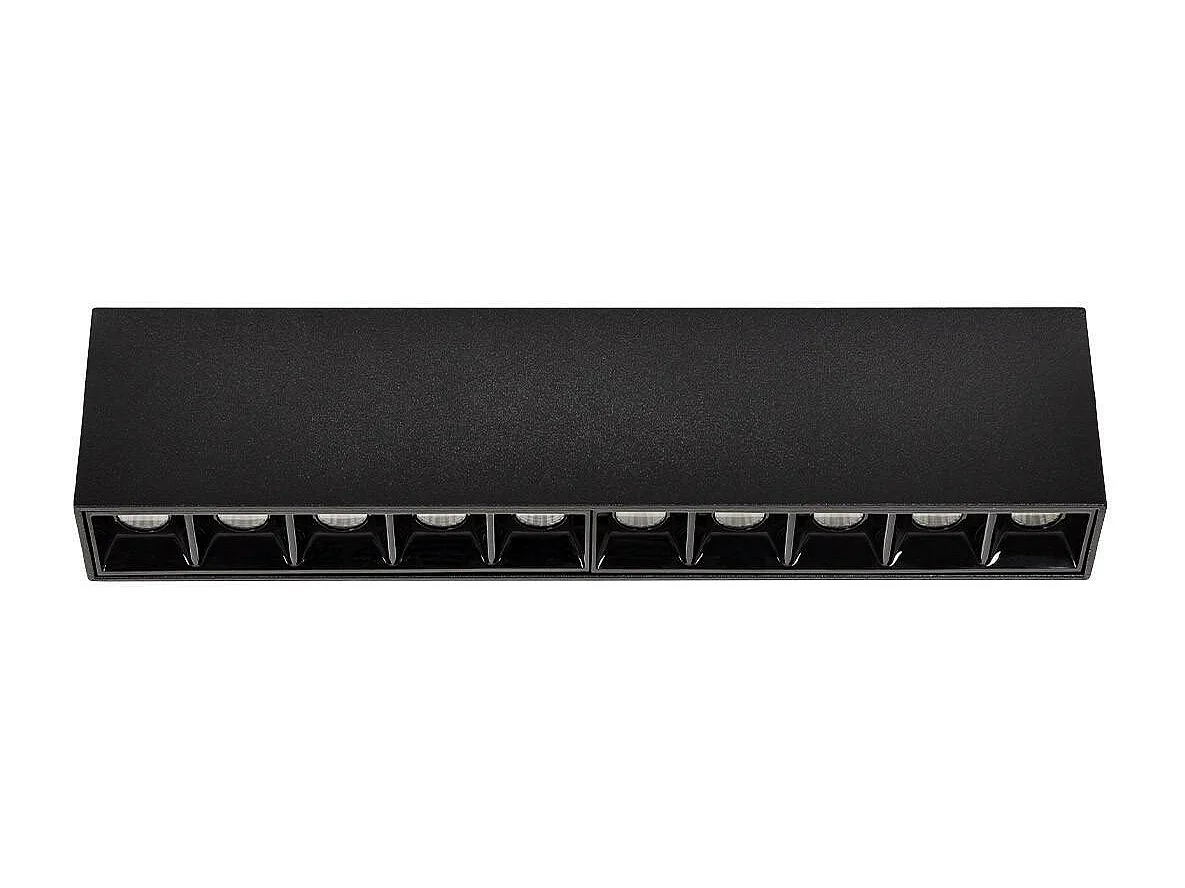 Spot Linéaire Optic LED en Saillie 270mm 16W CRI90 (UGR16) Blanc Neutre  4000K