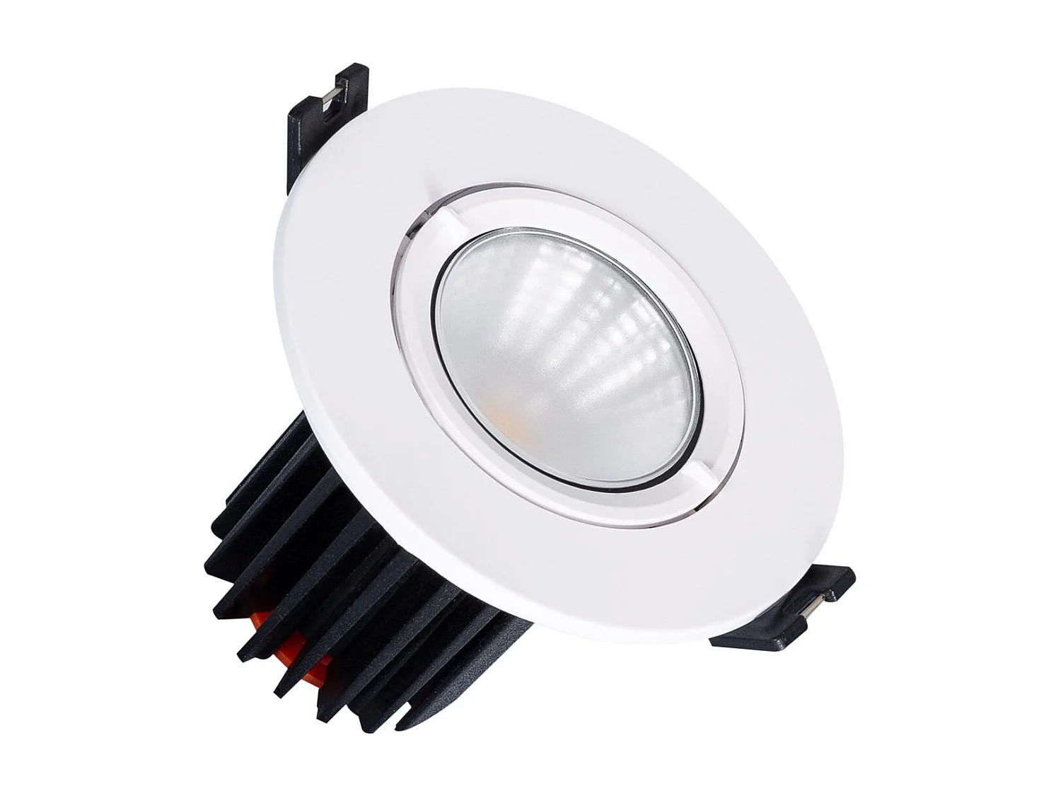 Spot Downlight LED Rond 10W  Coupe Ø 70 mm 4000K 55º Blanc neutre