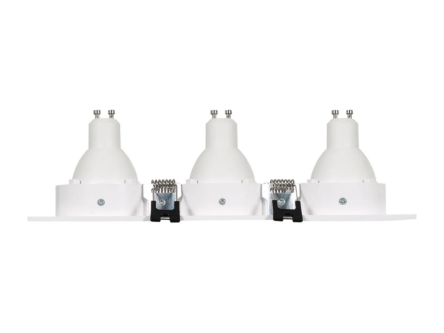 TechBrey Foco Downlight Cuadrado Basculante GU10 6W Corte 75x235 mm PC