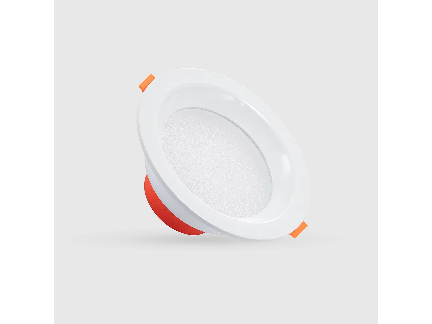 Downlight LED 10W Circular LUX CRI90 Corte Ø 105 mm IP44 No Flicker 4000K Blanco Neutro