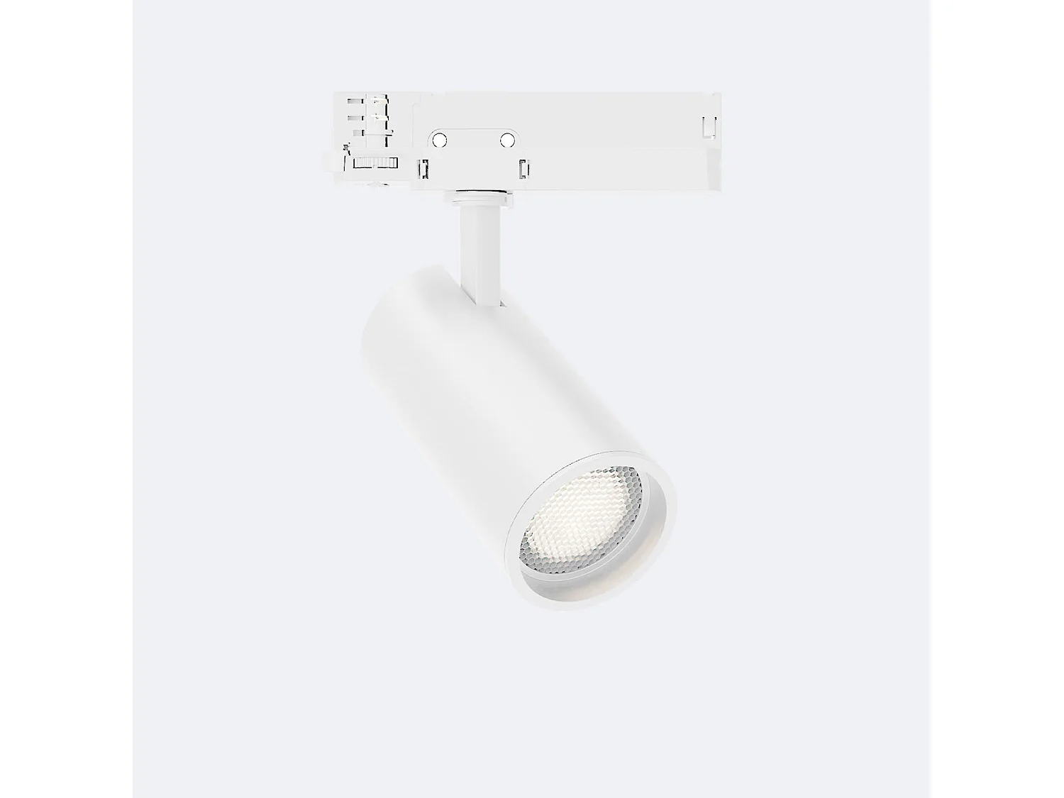 Spot LED sur Rail Triphasé 20W Fasano Dimmable Anti-éblouissement Blanc 4000K Blanc neutre