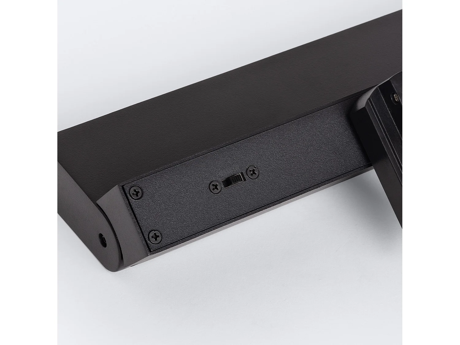 Spot Linéaire LED sur Rail Monophasé 24W CCT Sélectionnable Dimmable Elegant Noir 3000K - 4000K - 5000K Sélectionnable