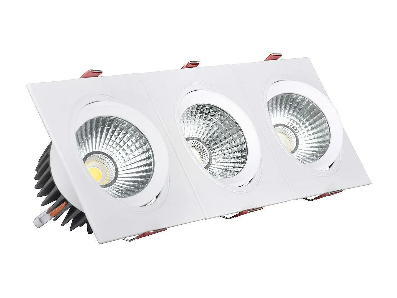 Spot Downlight LED 45W Rectangulaire Madison Coupe 400x120 mm 4000K Blanc neutre