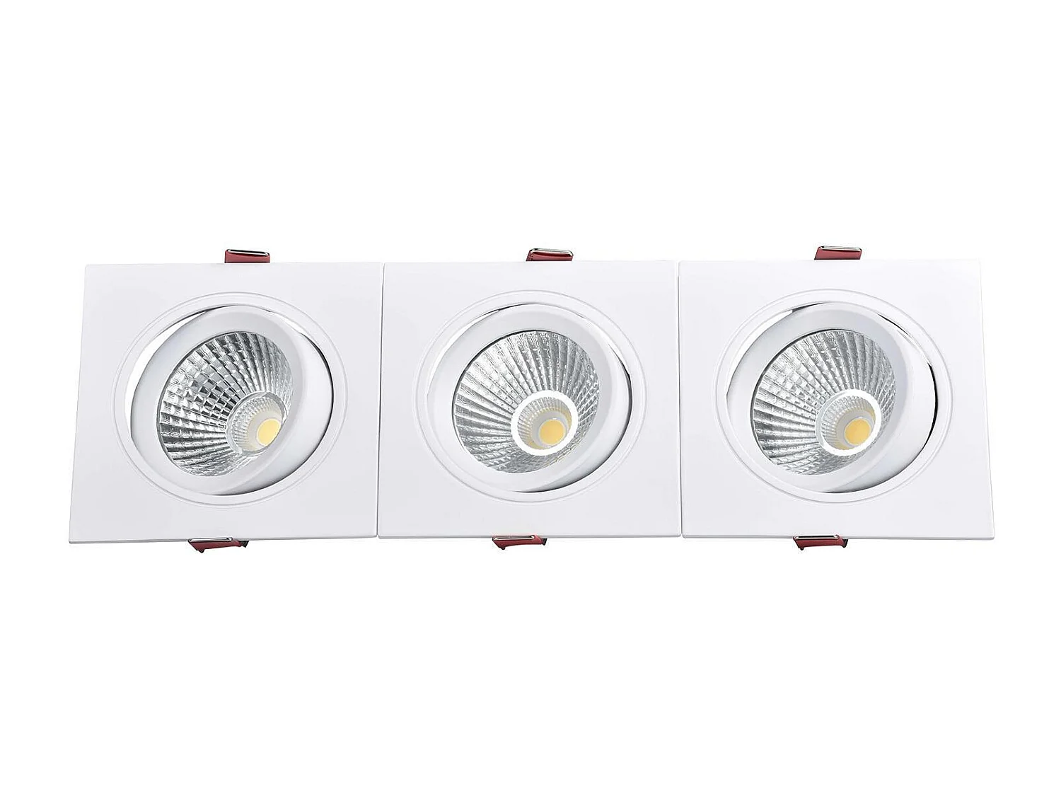 Foco Downlight LED 45W Rectangular Madison Corte 400x120 mm 4000K Blanco Neutro