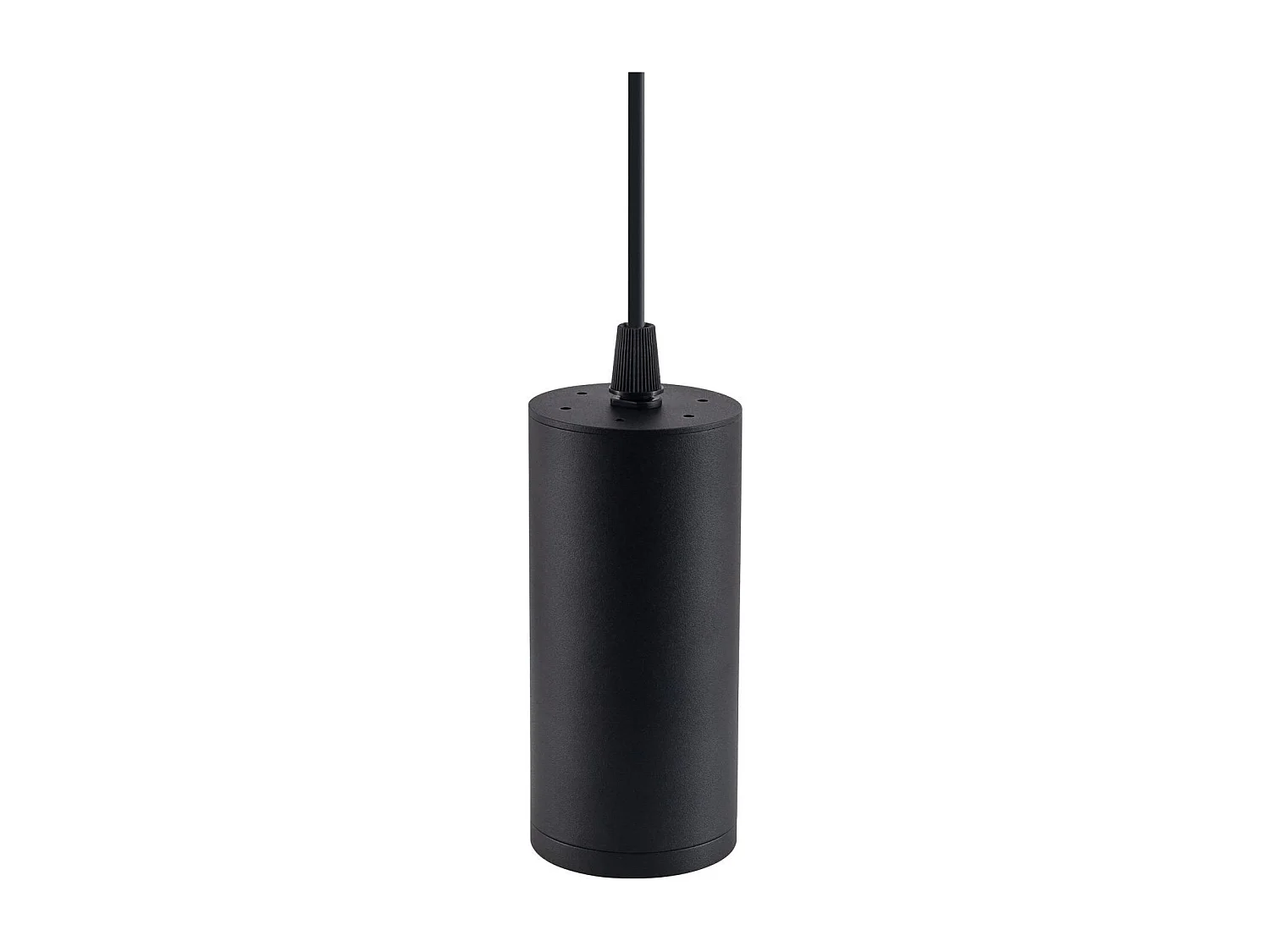 Suspension Quartz Rail Triphasé pour Ampoule GU10 Noir
