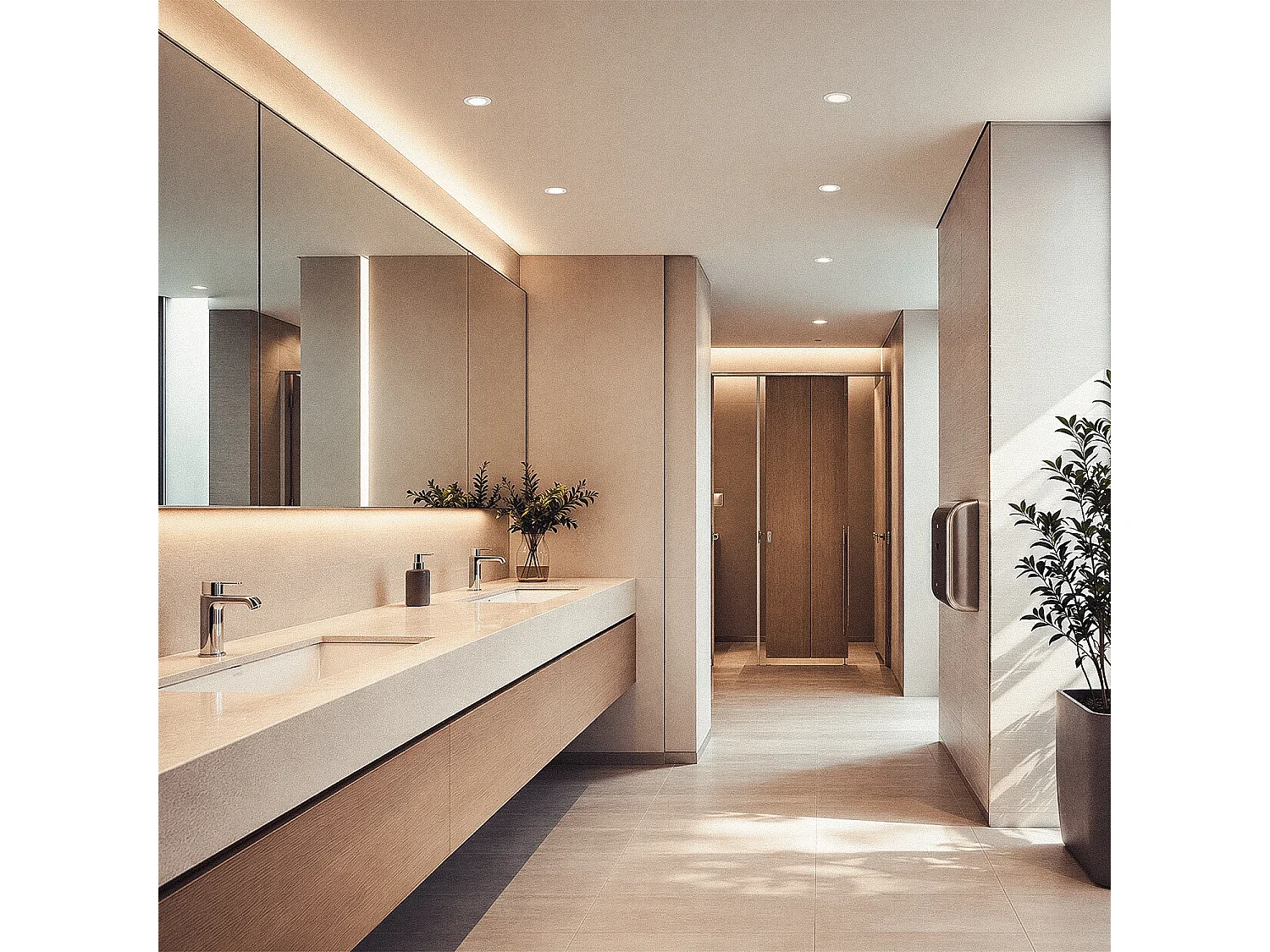 Downlight LED 25W Circolare Bagno IP44 Foro Ø 145 mm 4000K Bianco Naturale
