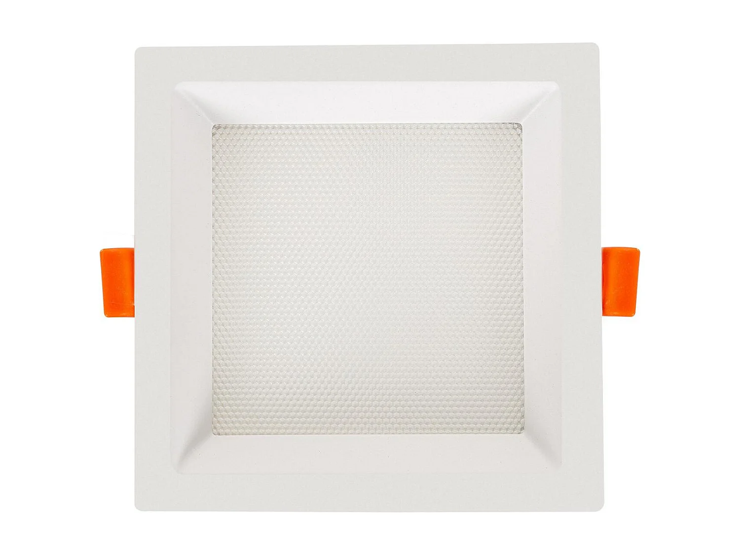 Pannello Downlight LED 10W Quadrata CCT Selezionabile Microprismatica Foro 110x110 mm No Flicker 2700K - 4000K - 6000K Selezionabile (Caldo-Naturale-Freddo)