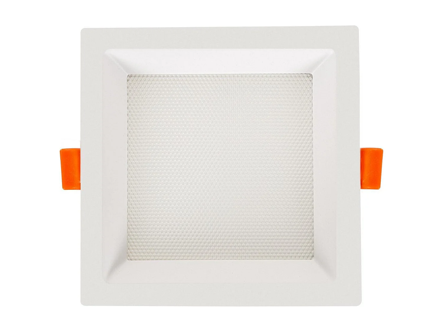 Pannello Downlight LED 10W Quadrata CCT Selezionabile Microprismatica Foro 110x110 mm No Flicker 2700K - 4000K - 6000K Selezionabile (Caldo-Naturale-Freddo)