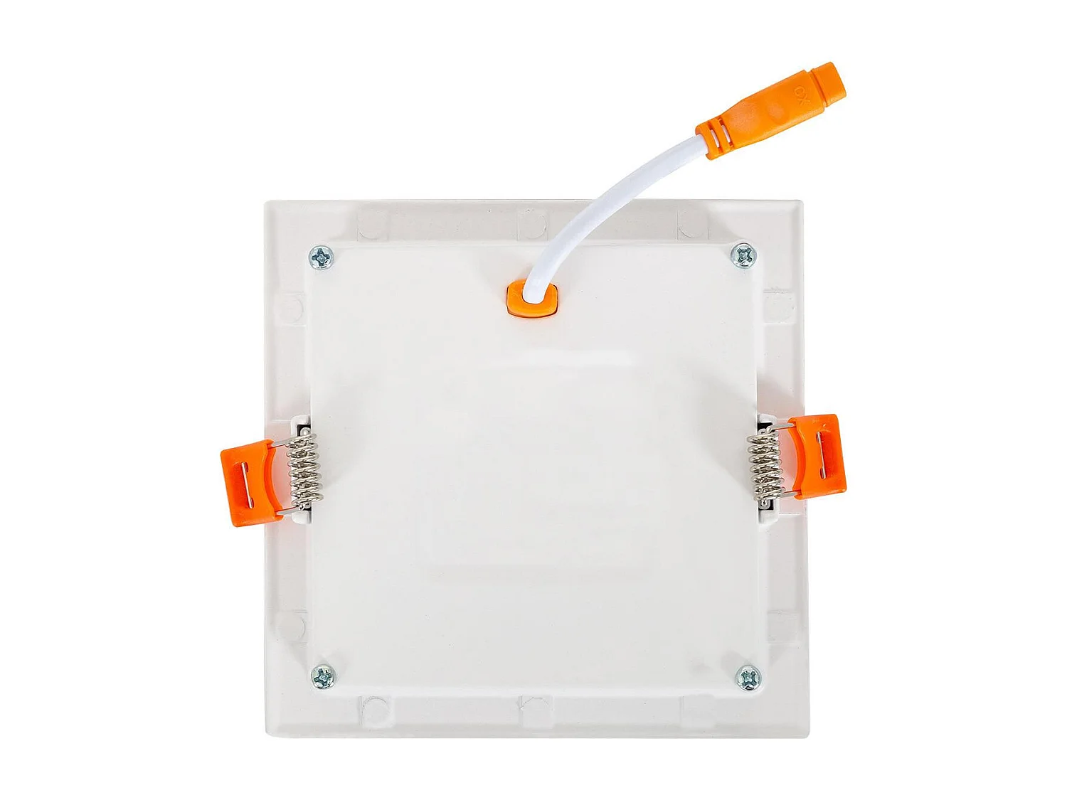 Pannello Downlight LED 10W Quadrata CCT Selezionabile Microprismatica Foro 110x110 mm No Flicker 2700K - 4000K - 6000K Selezionabile (Caldo-Naturale-Freddo)