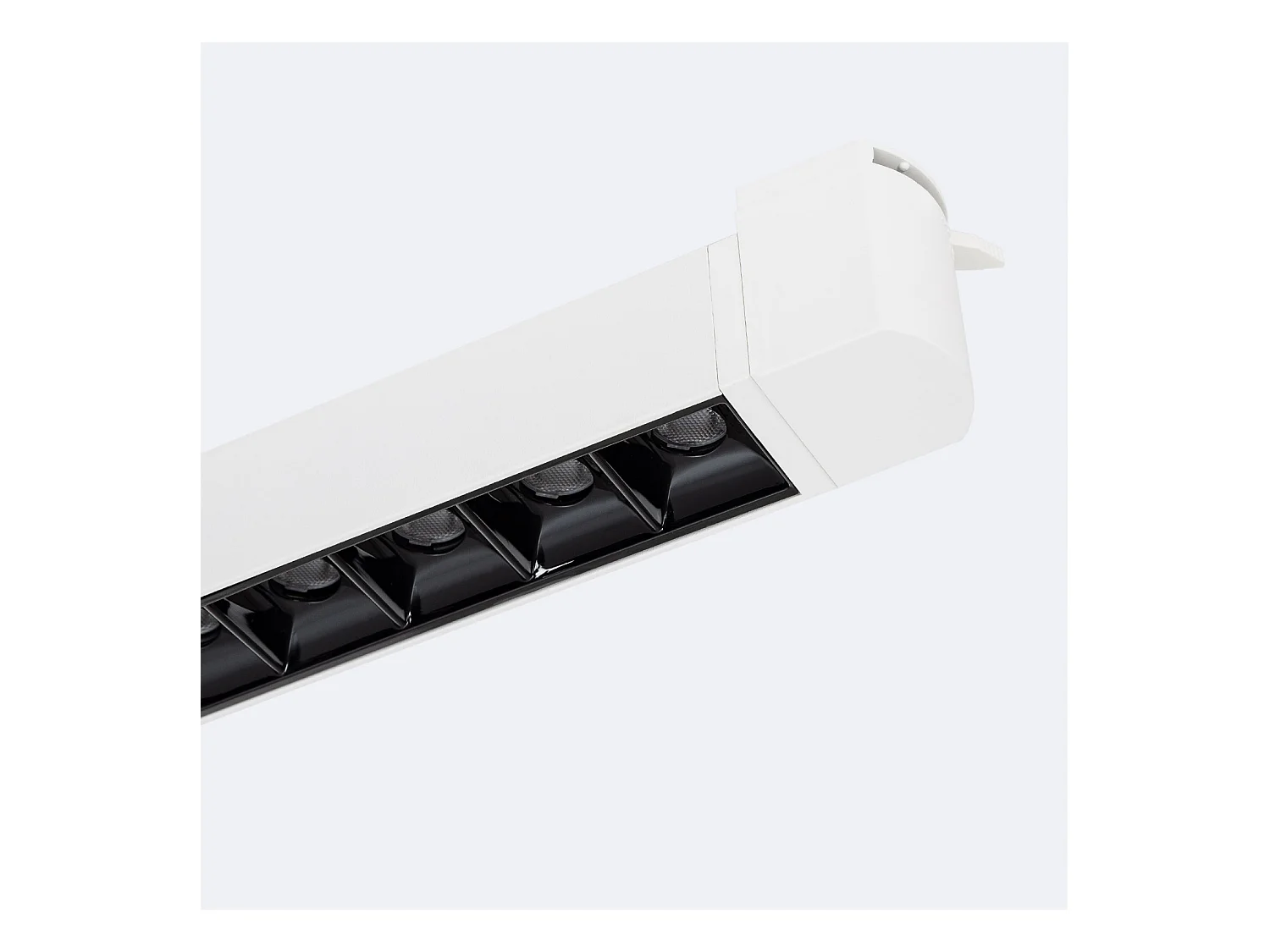 Spot Linéaire LED sur Rail Triphasé 15W UGR13  6000K Blanc