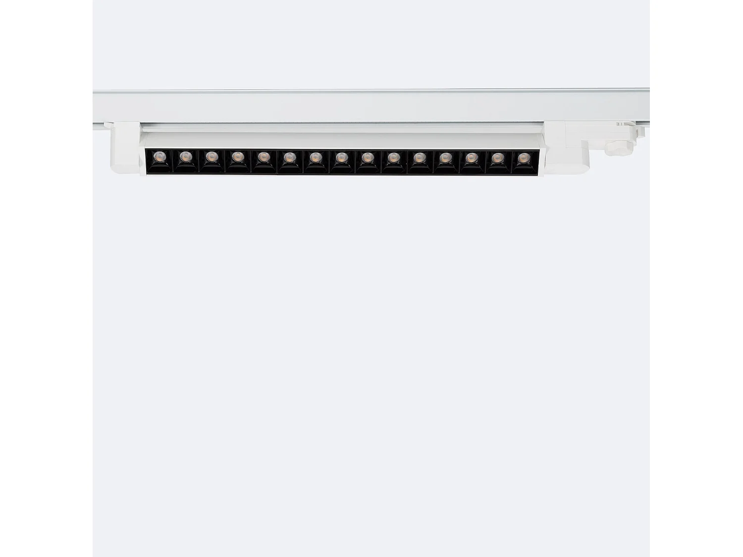 Spot Linéaire LED sur Rail Triphasé 15W UGR13  6000K Blanc