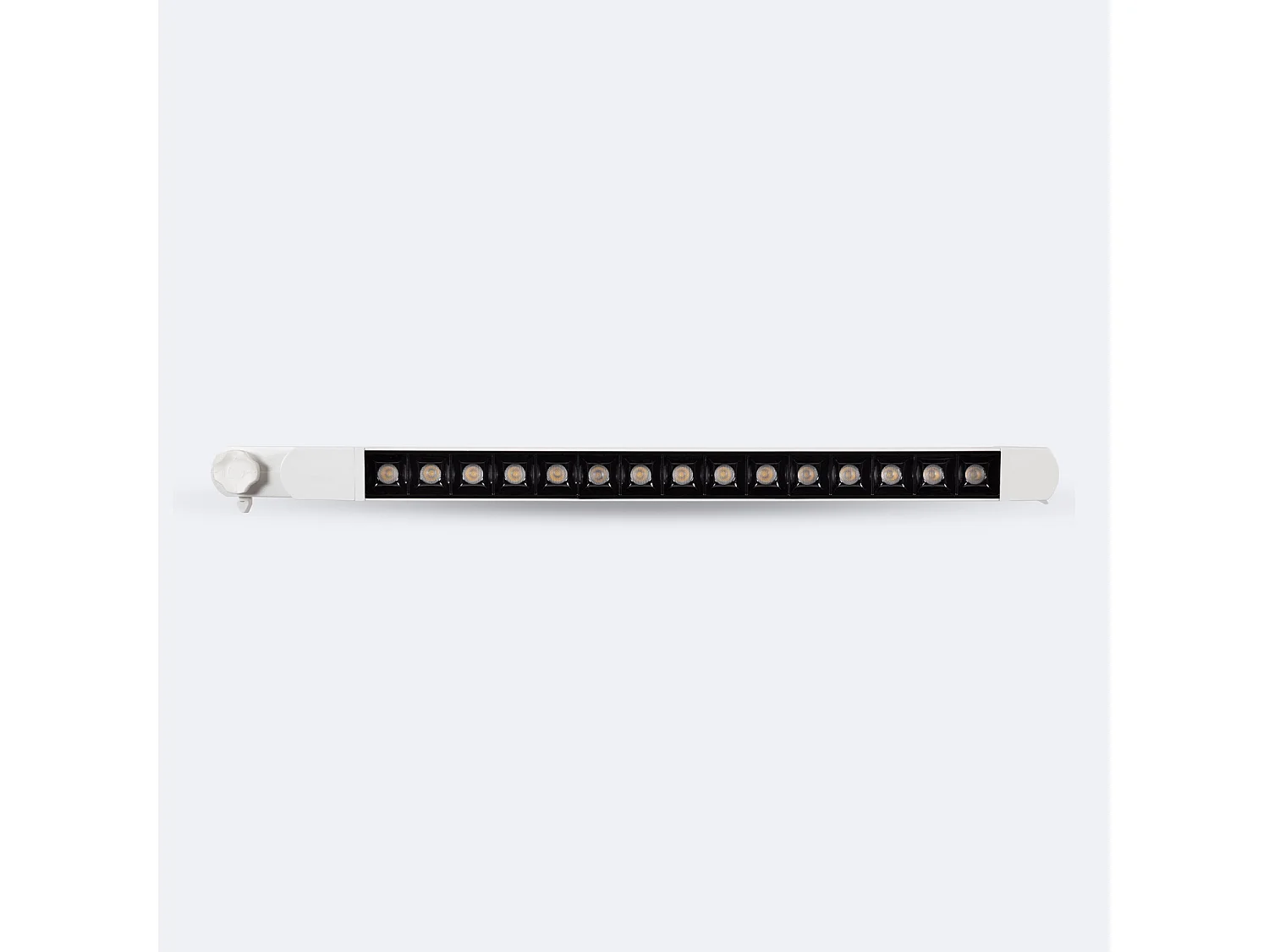 Spot Linéaire LED sur Rail Triphasé 15W UGR13  6000K Blanc