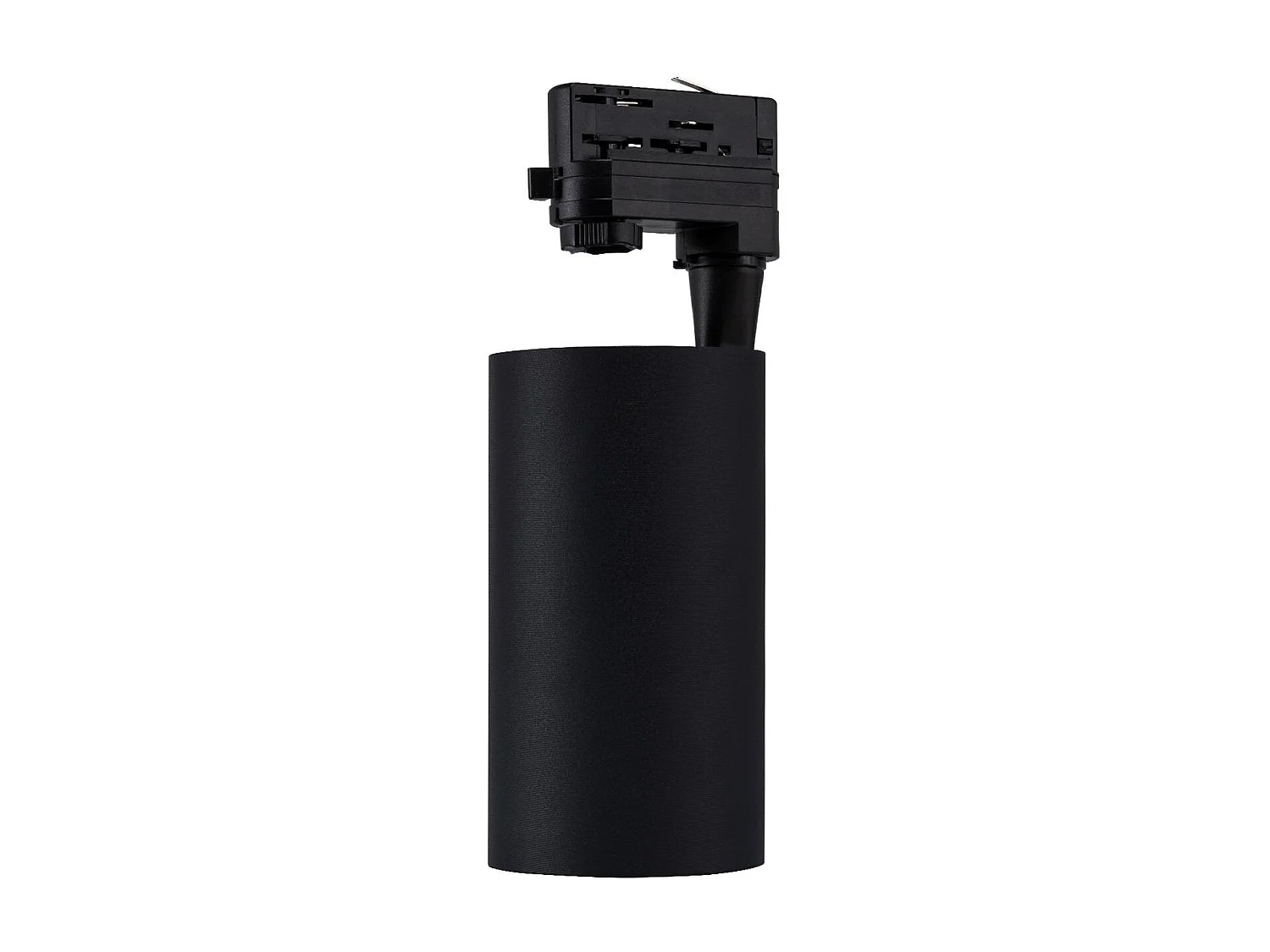Spot LED sur Rail Triphasé 30W Vulcan Noir 3000K Blanc chaud